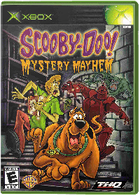 Scooby Doo Mystery Mayhem Xbox US box art